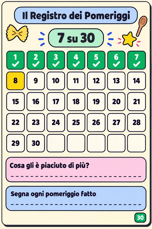 Il Registro dei Pomeriggi