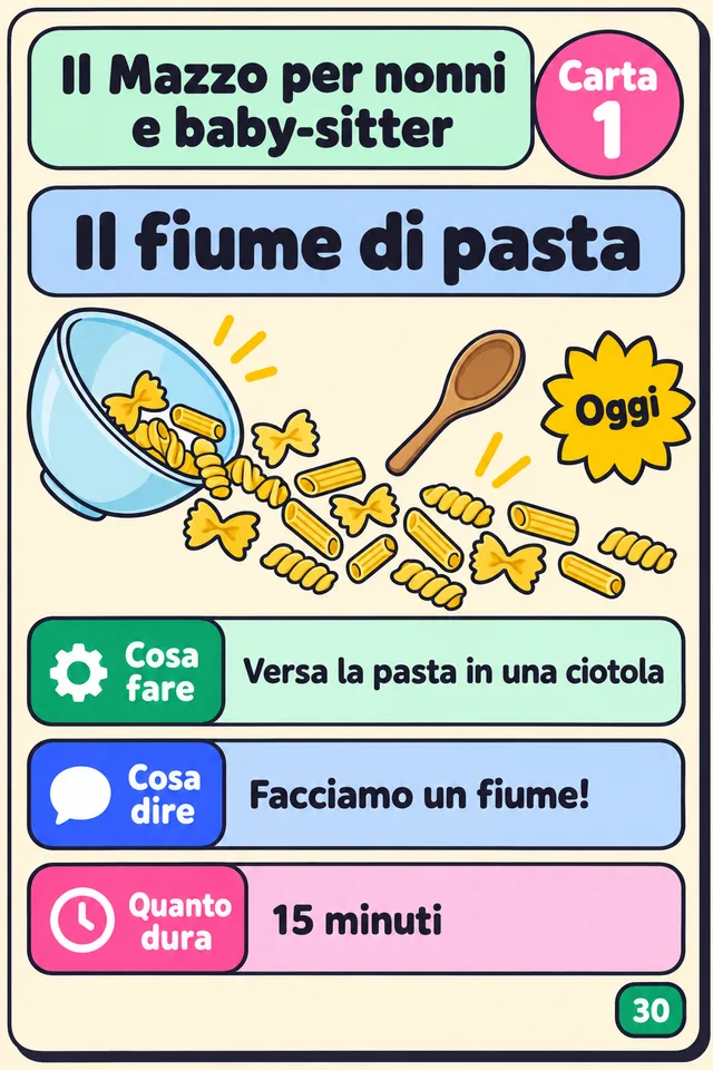Il Mazzo per nonni e baby-sitter